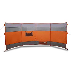 vidaXL Vindskydd orange 366x152x152 cm vattent&auml;t