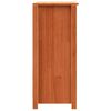 vidaXL Sideboard Vaxbrun 70 x 35 x 80 cm Massiv furu