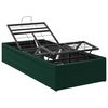 vidaXL Elektrisk Justerbar S&auml;ng Ram Skogsgr&ouml;n 200 x 80 x 33,5 cm St&aring;l