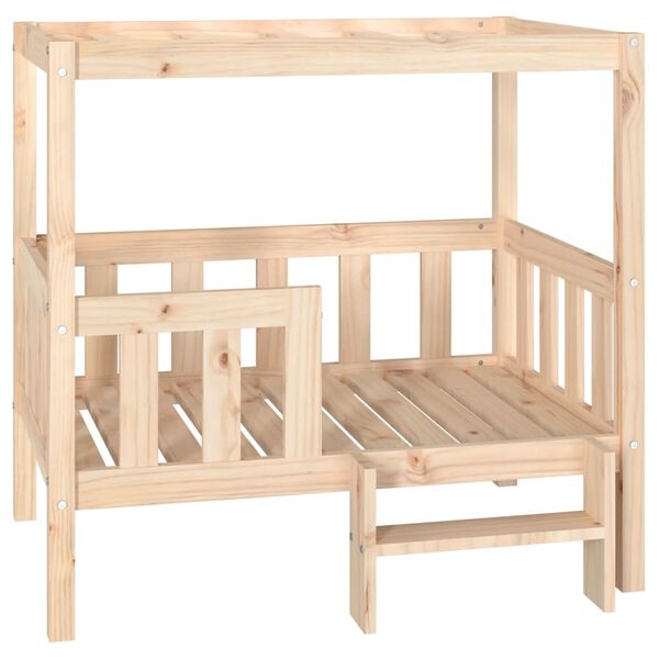 vidaXL Hundbädd 95,5x73,5x90 cm massiv furu