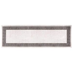 vidaXL Matta tv&auml;ttbar 80x300 cm ljusbeige