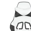 vidaXL Gamingstol vit och svart konstläder