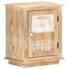 vidaXL S&auml;ngbord 40x30x46 cm massivt mangotr&auml;