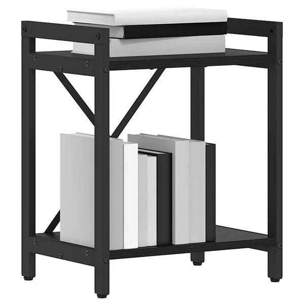 vidaXL Hyllsystem Svart Ek 40 x 30 x 50 cm Konstruerat tr&auml;