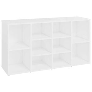 vidaXL Skob&auml;nk vit 103x30x55 cm konstruerat tr&auml;