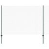 vidaXL Sexkantigt staket med stolpe 50 x 1,6 m PVC-belagda st&aring;l Gr&ouml;n