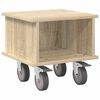 vidaXL TV-b&auml;nk Sonoma-ek 37 x 35 x 35 cm Konstruerat tr&auml;