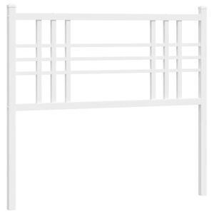 vidaXL Ers&auml;ttningsgavel metall vit 100 cm