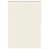 vidaXL Rullgardin m&ouml;rkl&auml;ggningsbar 144,4x230 cm Tygbredd 140 cm benvit