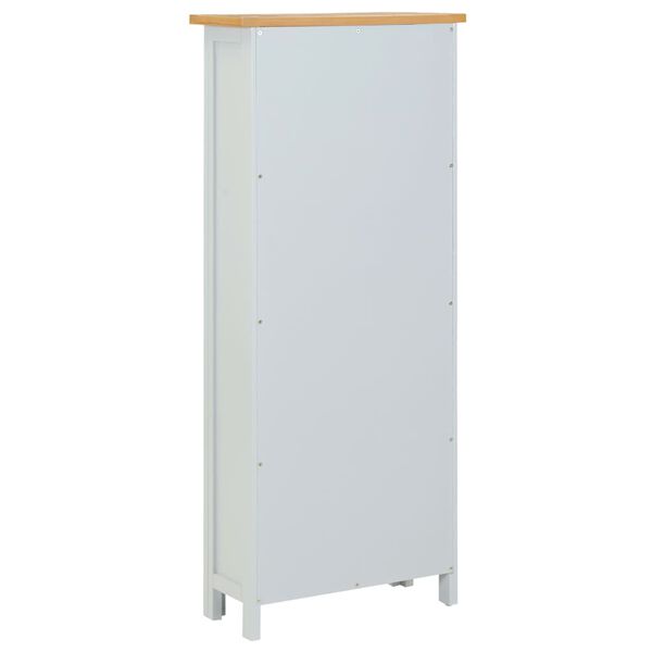 vidaXL Mediask&aring;p 50x22x122 cm massiv ek