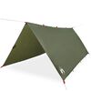 vidaXL Tarp olivgr&ouml;n 366x306 cm vattent&auml;t