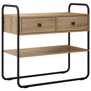 vidaXL Konsolbord Artisan-ek 80 x 40 x 75 cm Konstruerat tr&auml;