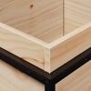 vidaXL Odlingsl&aring;da 100x40x50 cm massiv furu