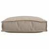 vidaXL Kudde 2 pcs Taupe 40 x 40 x 8 cm Oxford Tyg
