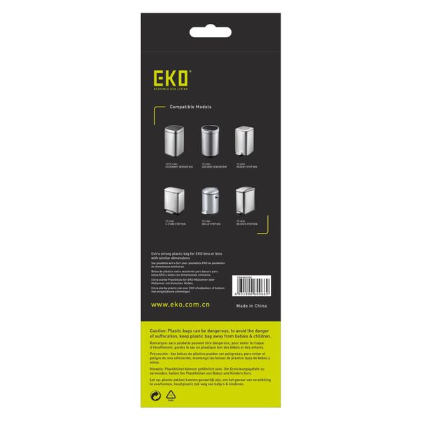 EKO Sopp&aring;sar C 10-15 liter 24x20 delar vit