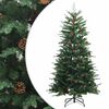 vidaXL Plast Hingad Julgran 150 cm PE & PVC Gr&ouml;n