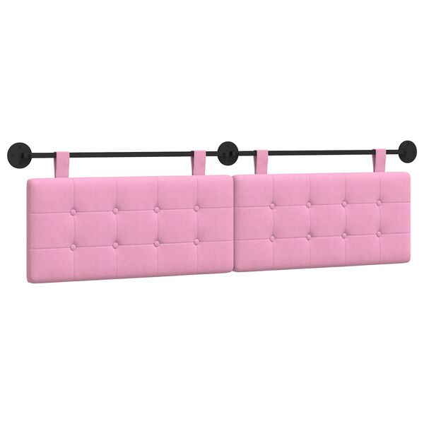 vidaXL H&auml;ngande Huvudgavel V&auml;ggmonterad tyg