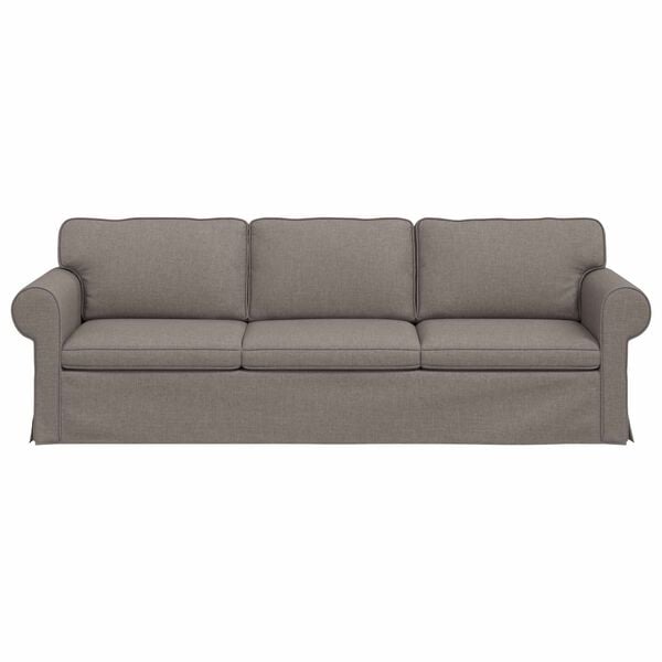 vidaXL Soffa Taupe