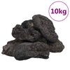 vidaXL Lavagrus 10 kg svart 10-30 cm