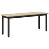 vidaXL b&auml;nk Sonoma-ek 110 x 35 x 45 cm Konstruerat tr&auml;