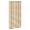 vidaXL V&auml;ggdisplay V&auml;ggmonterat Beige 50 x 4,5 x 96 cm Konstruerat tr&auml;