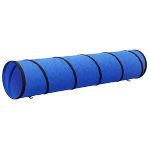 vidaXL Hundtunnel bl&aring; &Oslash; 40x200 cm polyester