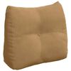 vidaXL Ryggkudde Brun 60 x 24 x 50 cm Sammet