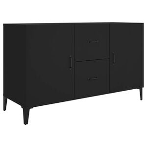 vidaXL Sk&auml;nk svart 100x36x60 cm konstruerat tr&auml;