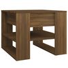 vidaXL Soffbord brun ek 55,5x55x45 cm konstruerat tr&auml;
