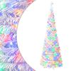 vidaXL Pop-up-julgran med LED-belysning 150 cm 100 LED-lampor