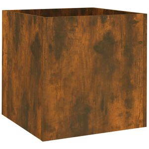 vidaXL Odlingsl&aring;da r&ouml;kf&auml;rgad ek 40x40x40 cm konstruerat tr&auml;