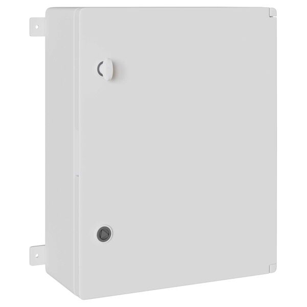 vidaXL Kontrollsk&aring;p Gr&aring; 47 x 20 x 60 cm ABS Plast