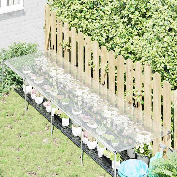 vidaXL V&auml;xtskydd med &ouml;ljetter 1x4 m polyeten