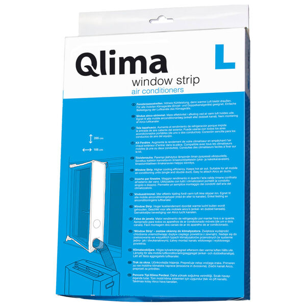 Qlima Klimatavskiljare Window fitting KIT stor