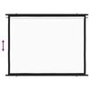 vidaXL Projektorduk 60" 4:3
