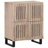 vidaXL Sk&auml;nk 60x34x75 cm massivt mangotr&auml;