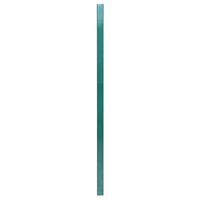 vidaXL Staketstolpar 10 st grön 130 cm galvaniserat stål