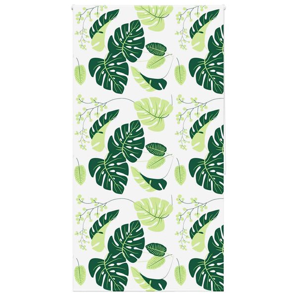 vidaXL Rullgardin f&ouml;r dusch 130x240 cm tyg bredd 126 cm