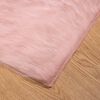 vidaXL Fusk Skinnmatta Tafalla Rosa 240 x 240 cm Polyester