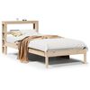 vidaXL S&auml;ngram utan madrass 75x190 cm massiv furu