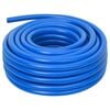 vidaXL Tryckluftsslang bl&aring; 0,7" 5 m PVC