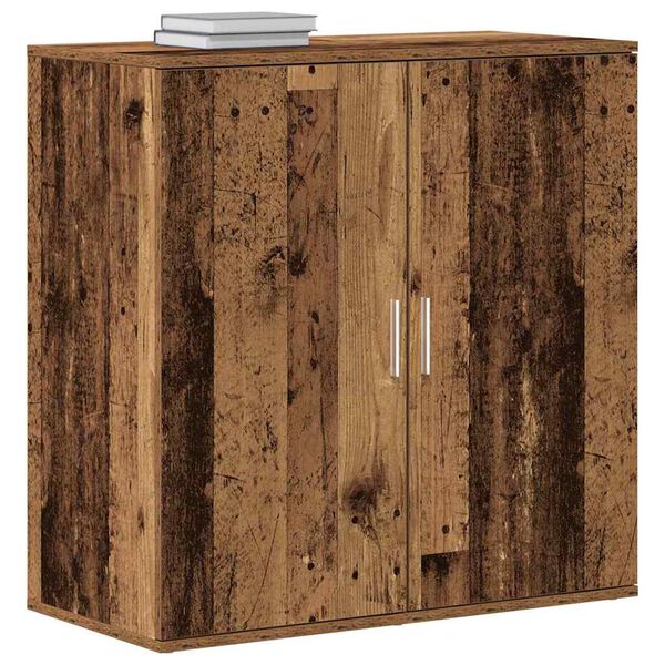 vidaXL Sideboard Gammalt tr&auml; 79 x 38 x 80 cm Konstruerat tr&auml;