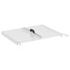 vidaXL Rullstol Ramp Silver 62 x 73 x 5 cm Aluminium