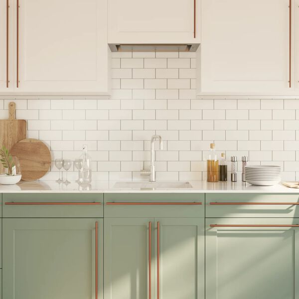 vidaXL Sk&aring;phandtag 10 st brons 480 mm rostfritt st&aring;l