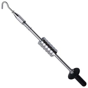 vidaXL Glidhammare med krok 63 cm kolst&aring;l