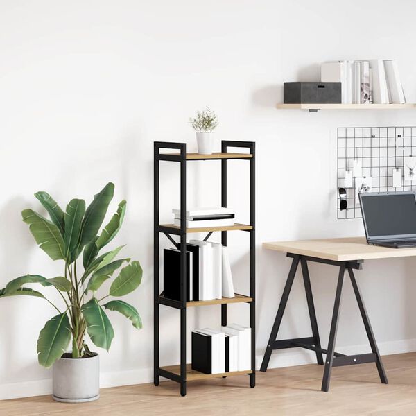 vidaXL Hyllsystem Artisan Ek 40 x 30 x 85 cm Konstruerat tr&auml;