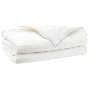 vidaXL Dunt&auml;cke TRIER 155x200 cm Sommar 140 GSM Vit Hypoallergen