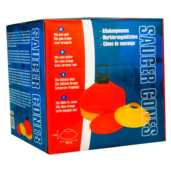 Avento Tr&auml;ningskoner 40 st Speedy 2 f&auml;rger