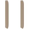 vidaXL S&auml;nggavel &Ouml;ra Brun 80 x 16 x 4 cm PVC