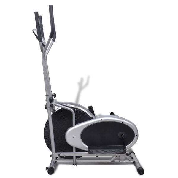 vidaXL Crosstrainer 4 stavar puls